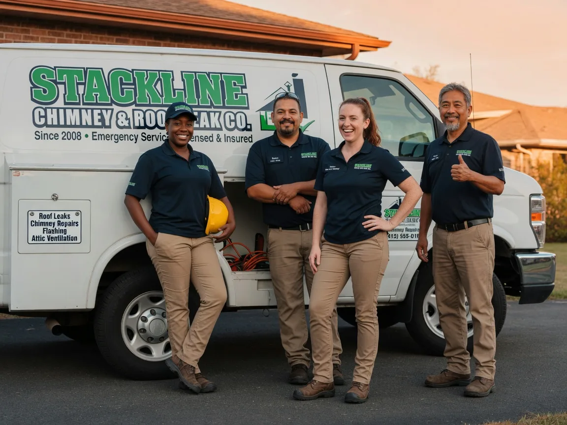 Chimney flashing repair company in Van, WV